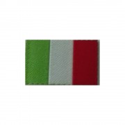 Applicazione Termoadesiva in Tessuto - Bandiera Italiana